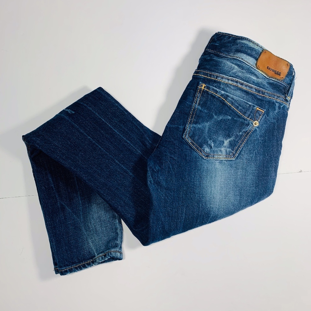 EUC Express Low Rise Stella Skinny Jeans 2R